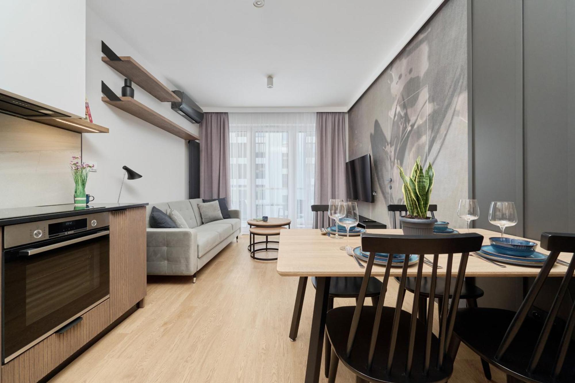 Ekskluzywny Apartament W Porcie Popowice - Fair Rentals Wrocław Exteriör bild